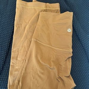 Ready to Rulu Brown Lululemon Leggings Size 2